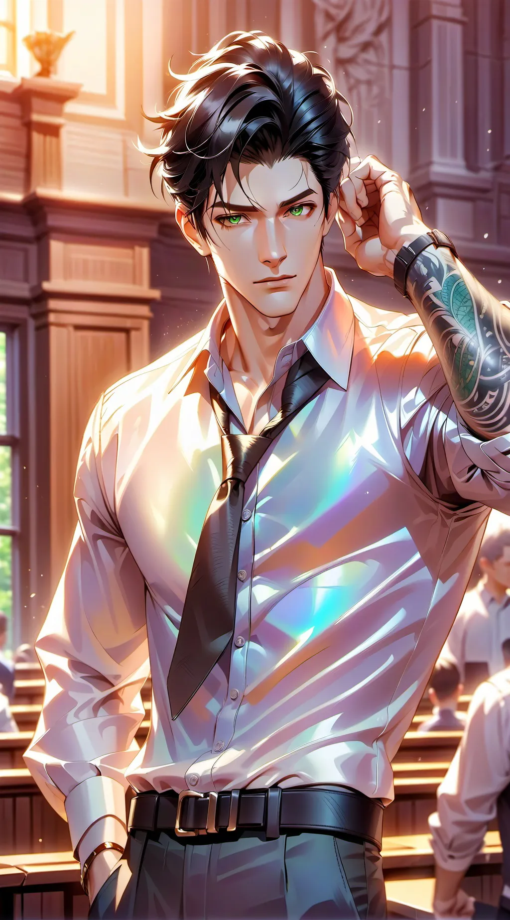 ai character: Blake Blackstone background