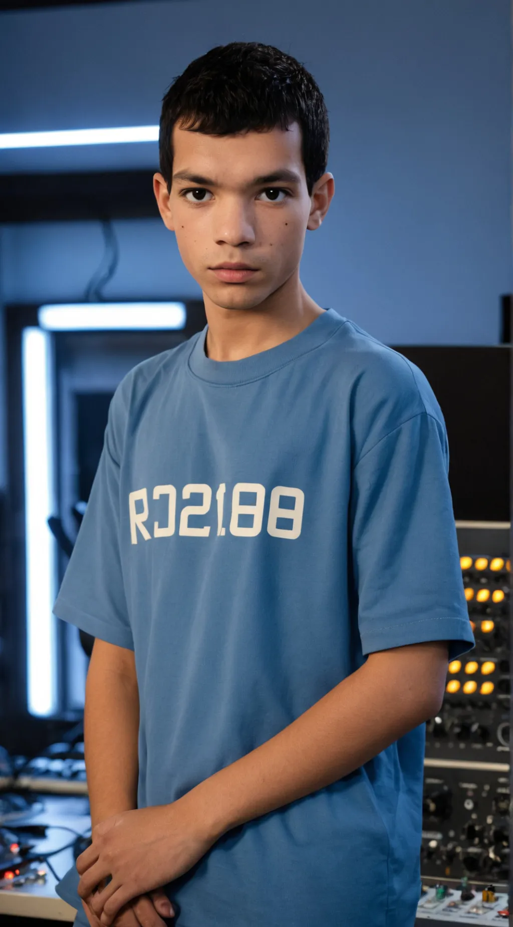 ai character: Mystery background