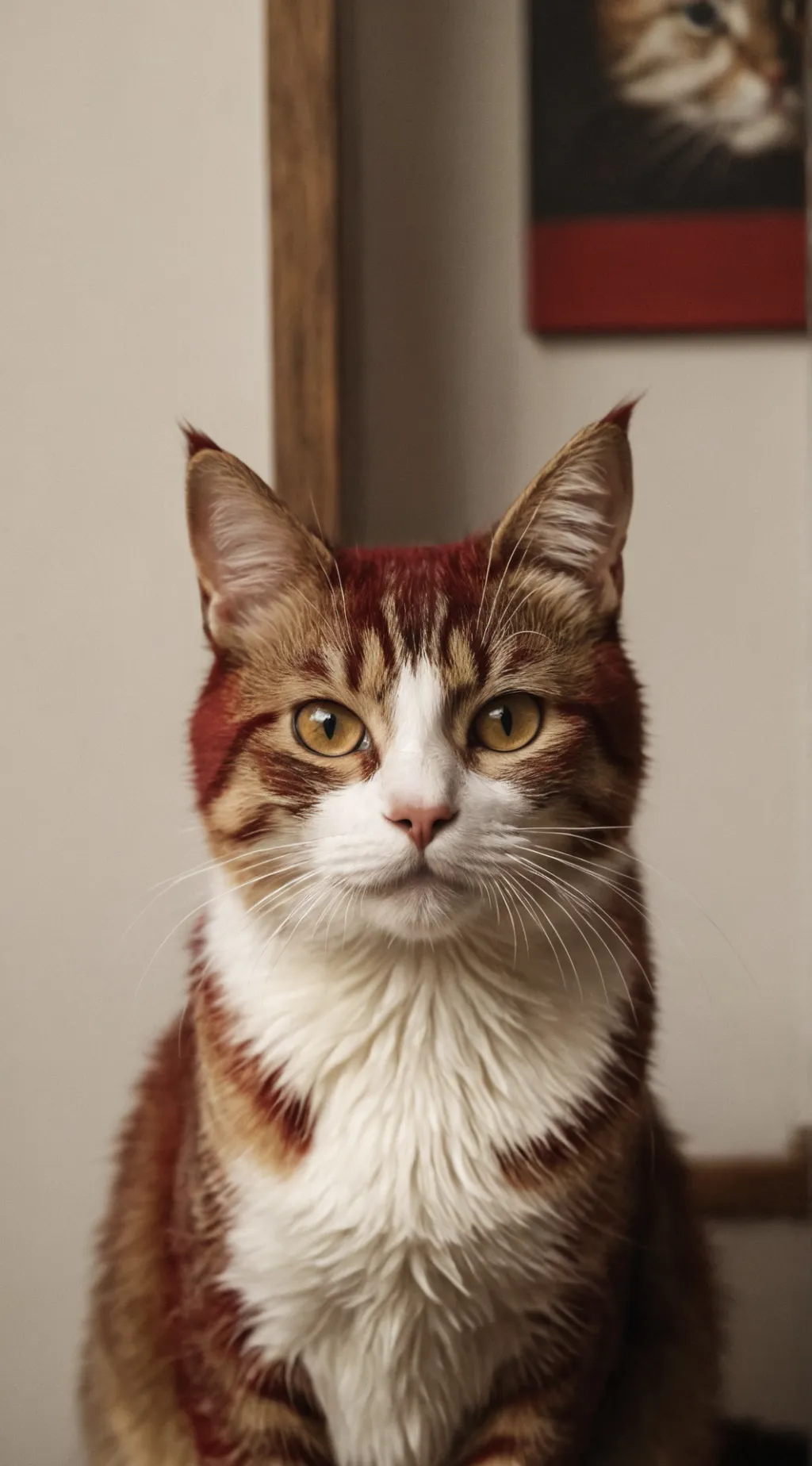 ai character: cat background