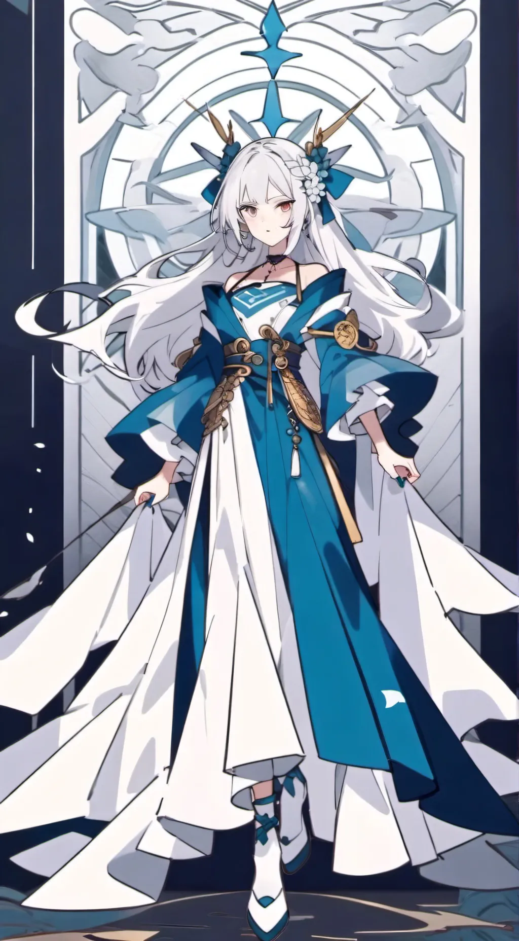ai character: Stellar background