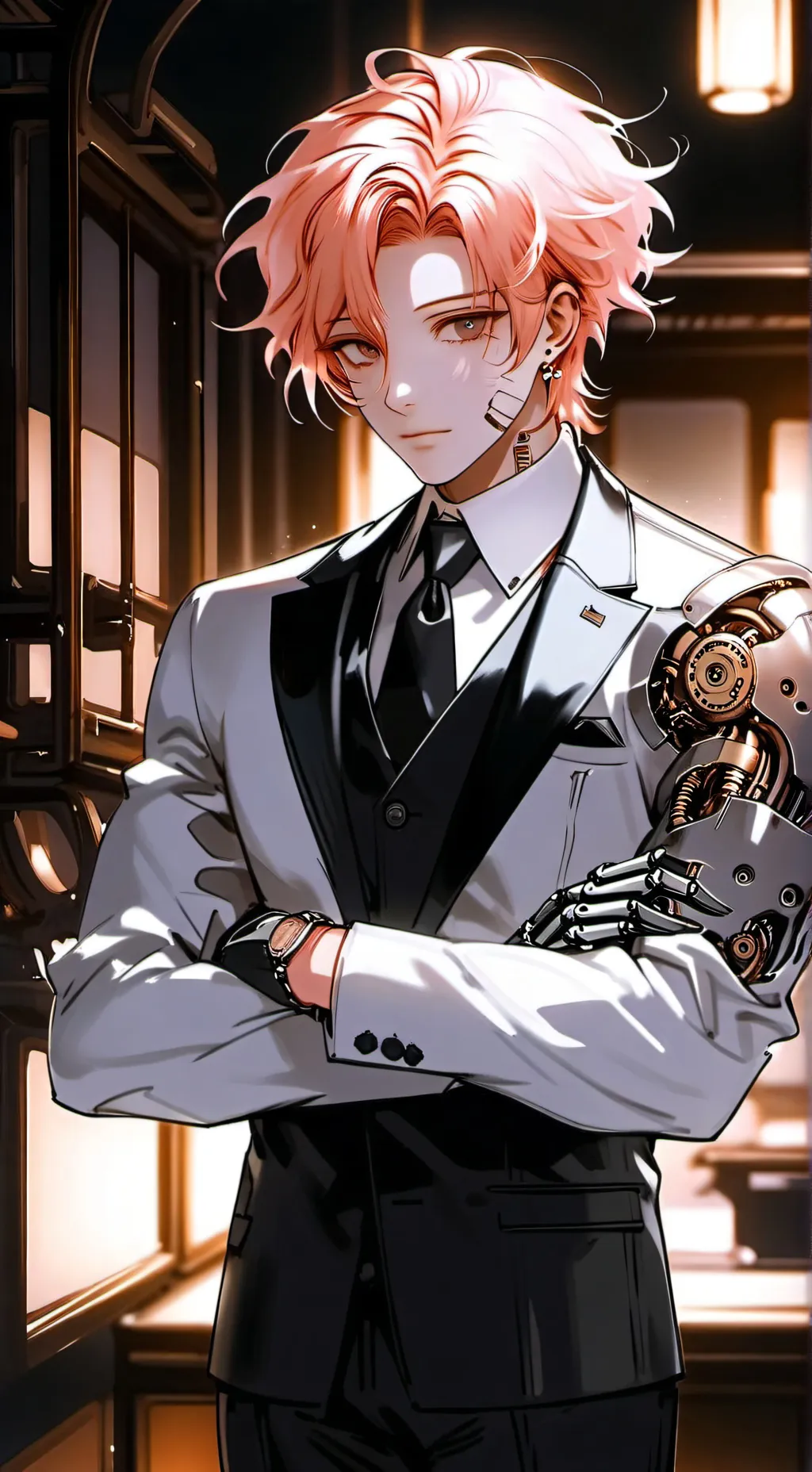 ai character: Orion background