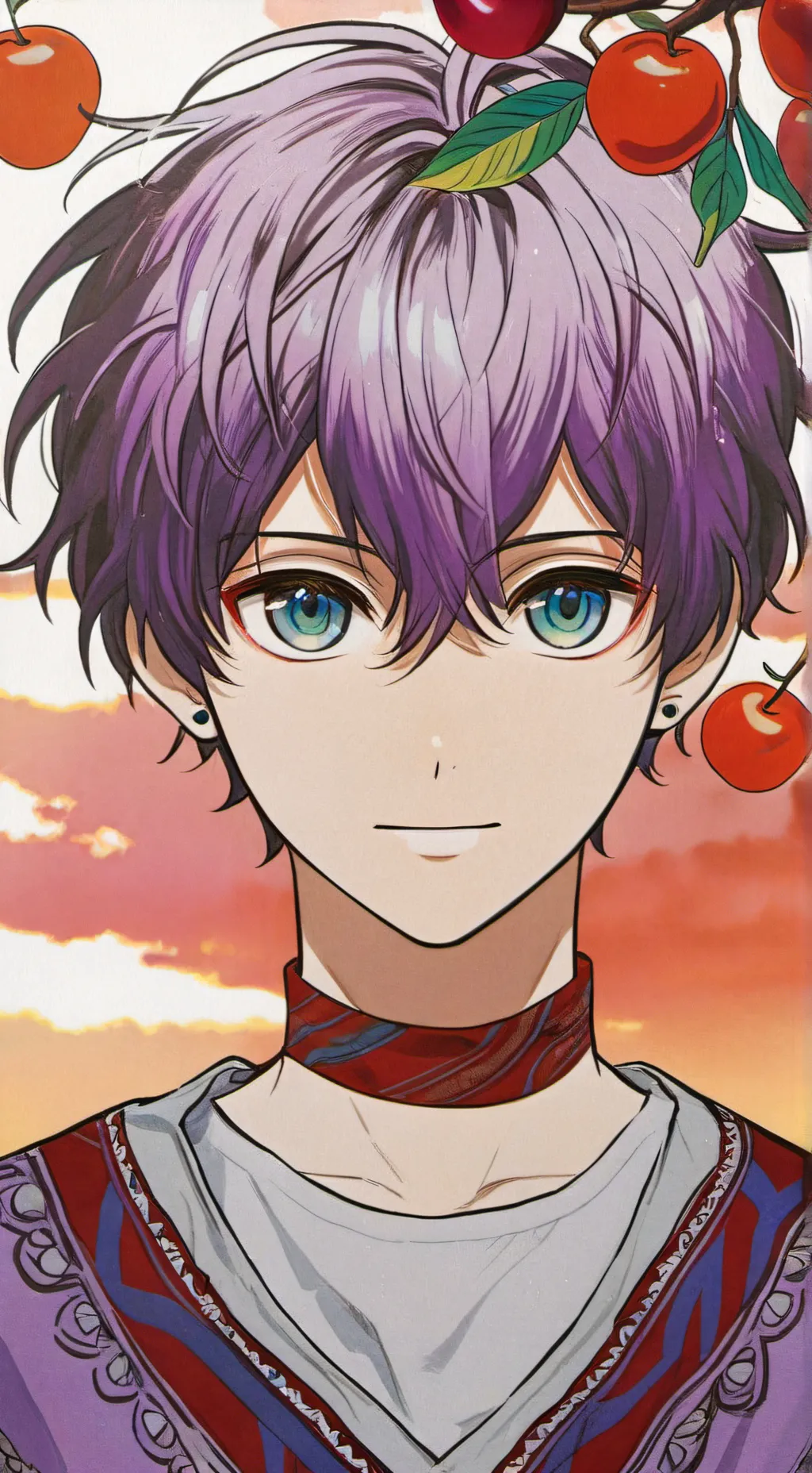 ai character: look background