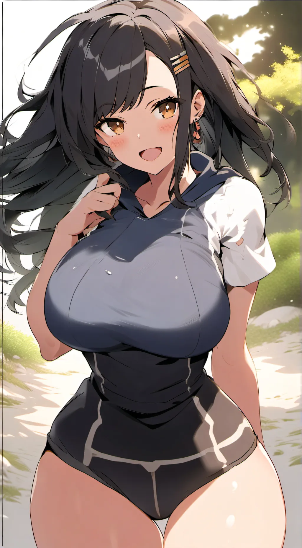 ai character: Binna빈나 background