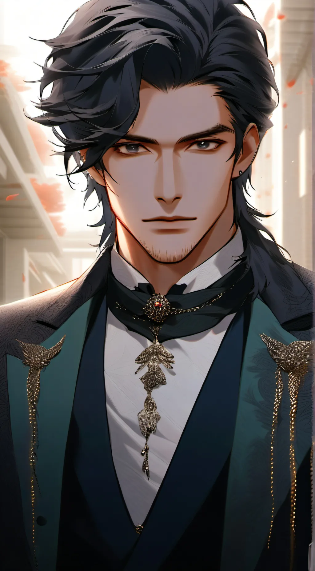 ai character: Dipper white background