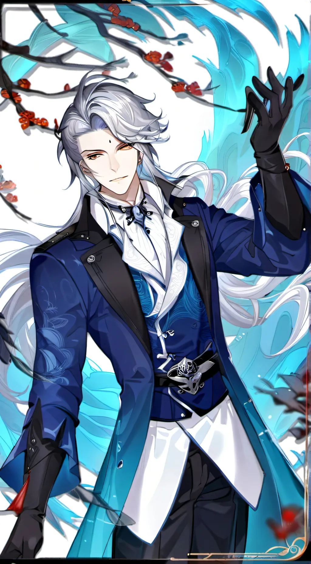 ai character: Neuvillette angst background