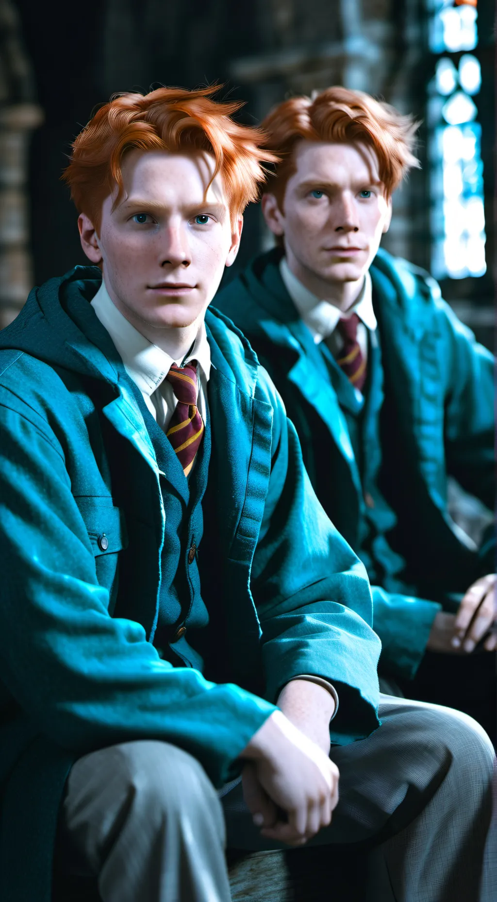 ai character: Fred&George💗 background