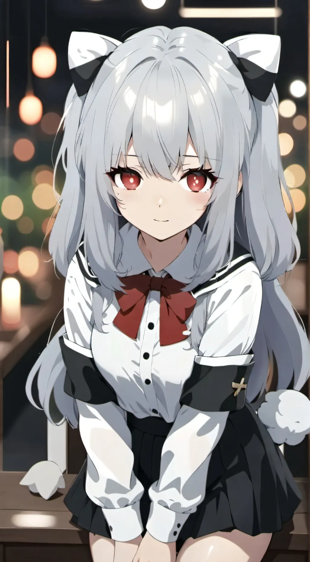 ai character: yandare  background