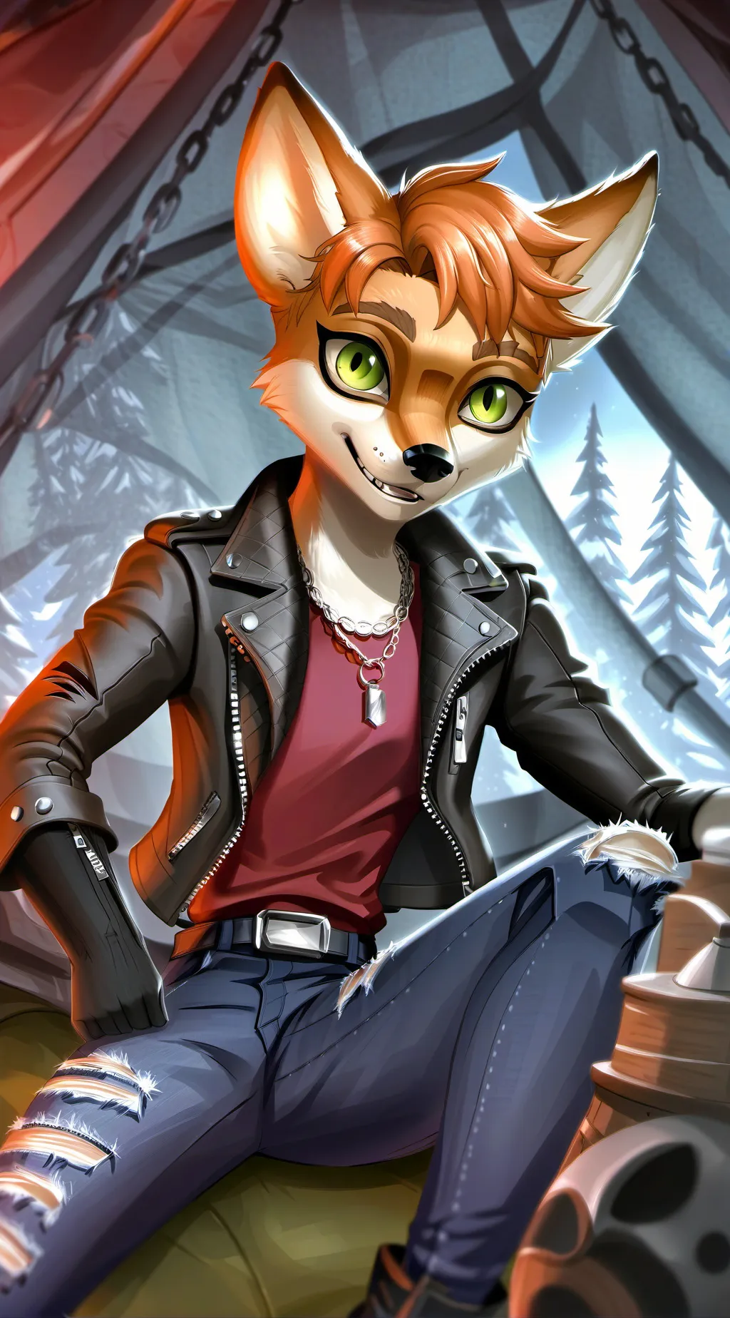 ai character: Lex background