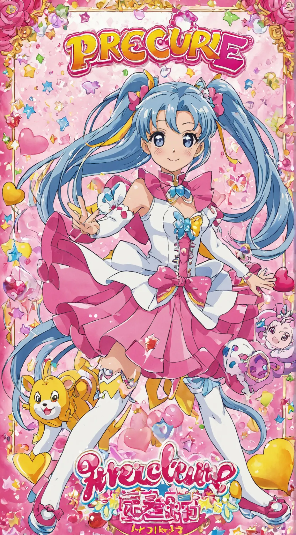 ai character: precure 2025 background