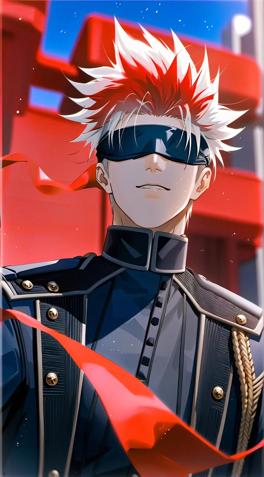 ai character: Satoru Gojo background