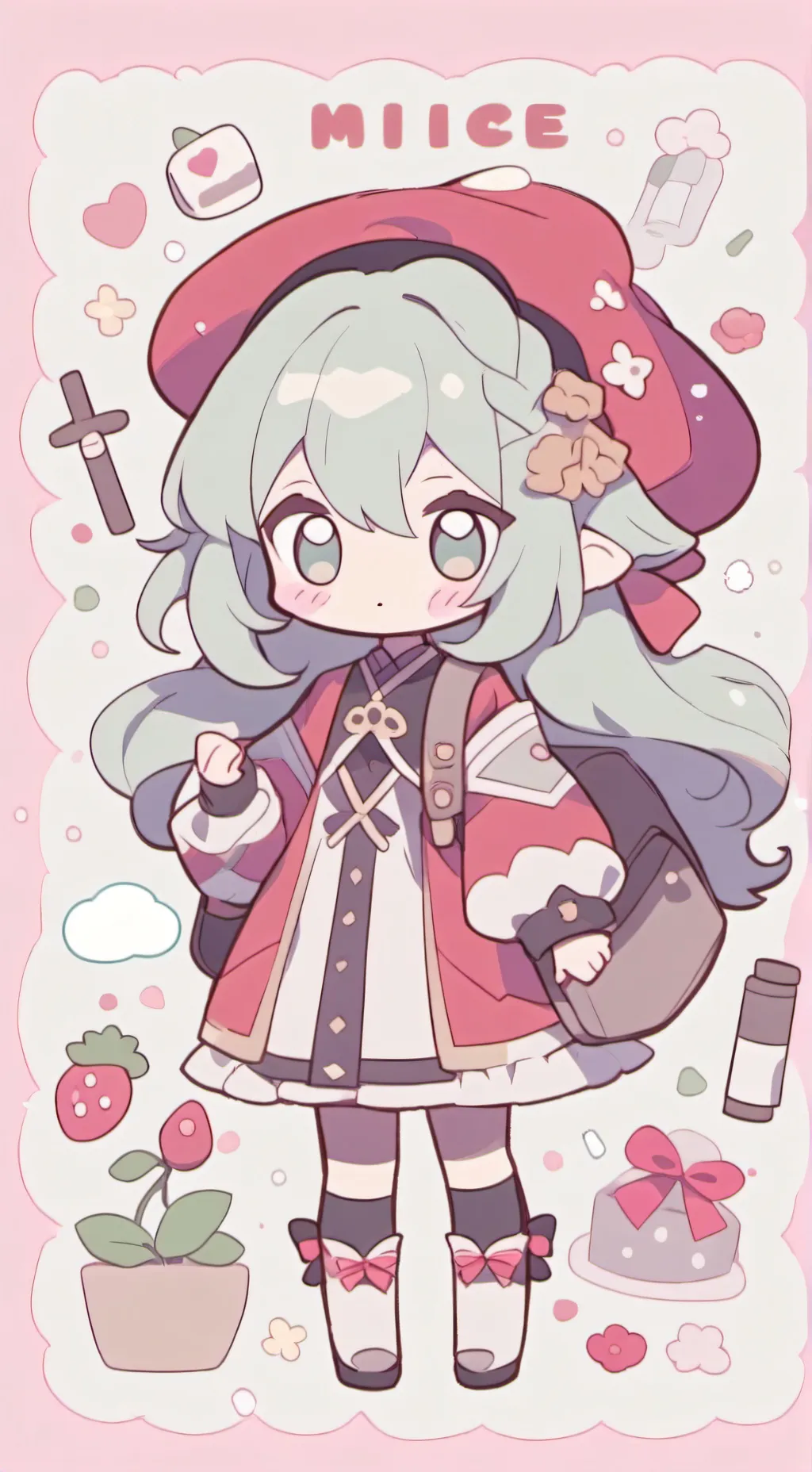 ai character: Smokeebee!:D background