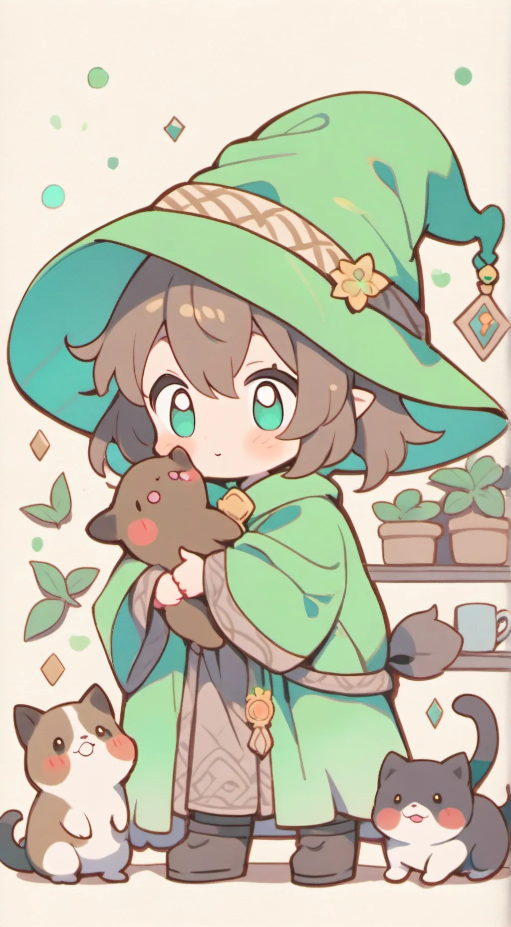 ai character: Min background