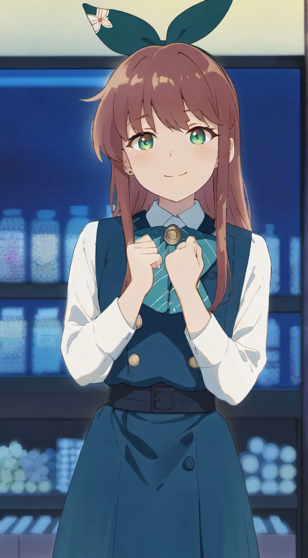 ai character: Volunteer Jamesia background