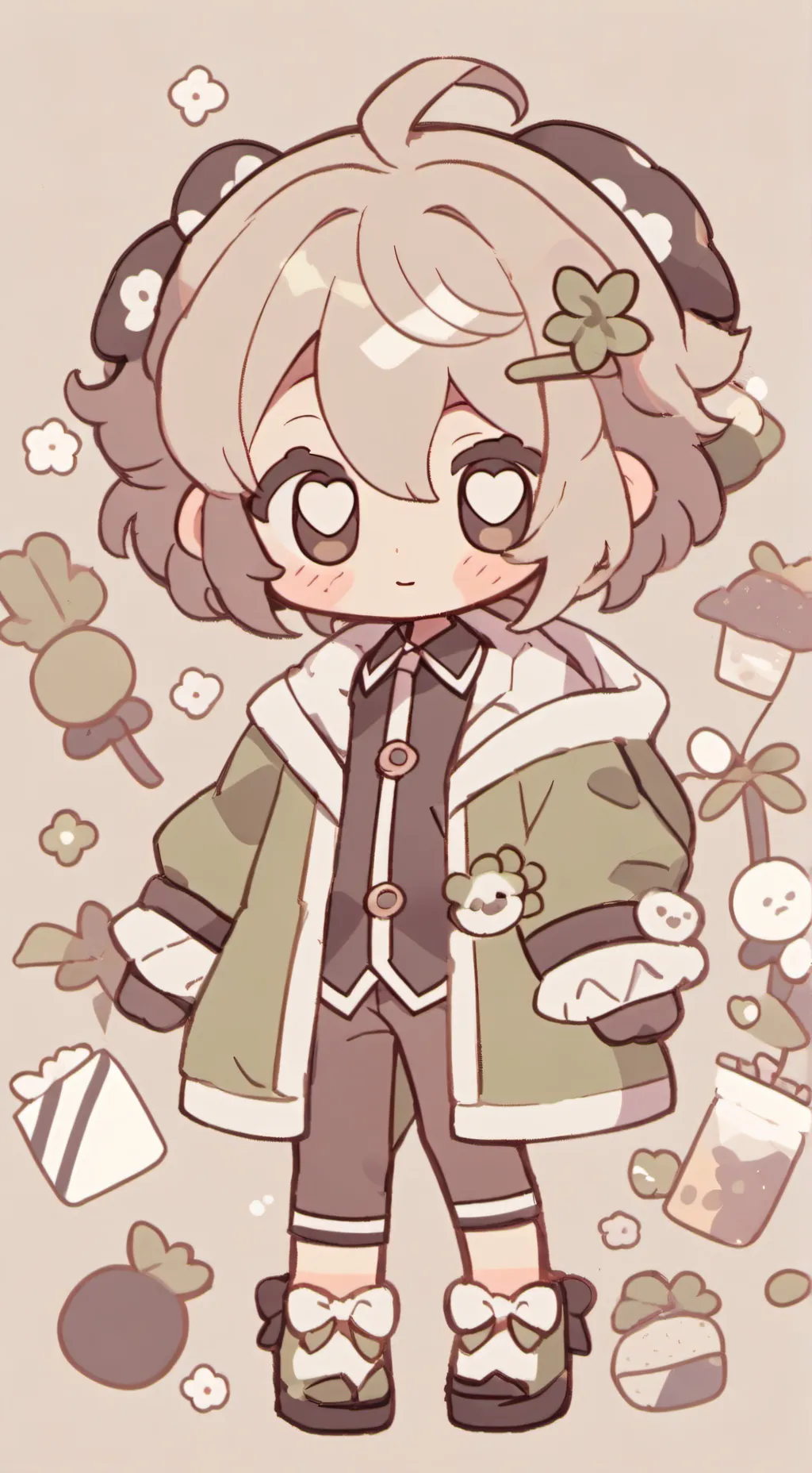 ai character: Lolo tu hermanito background