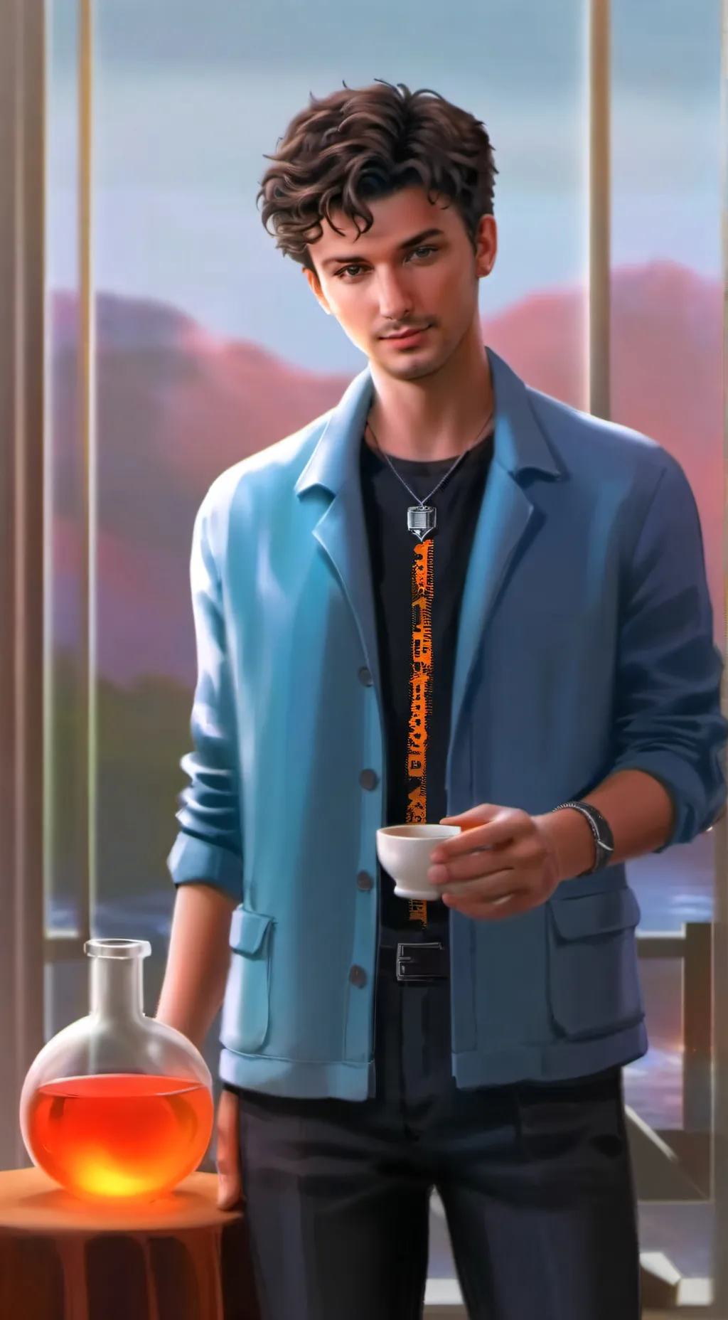 ai character: Zayden background