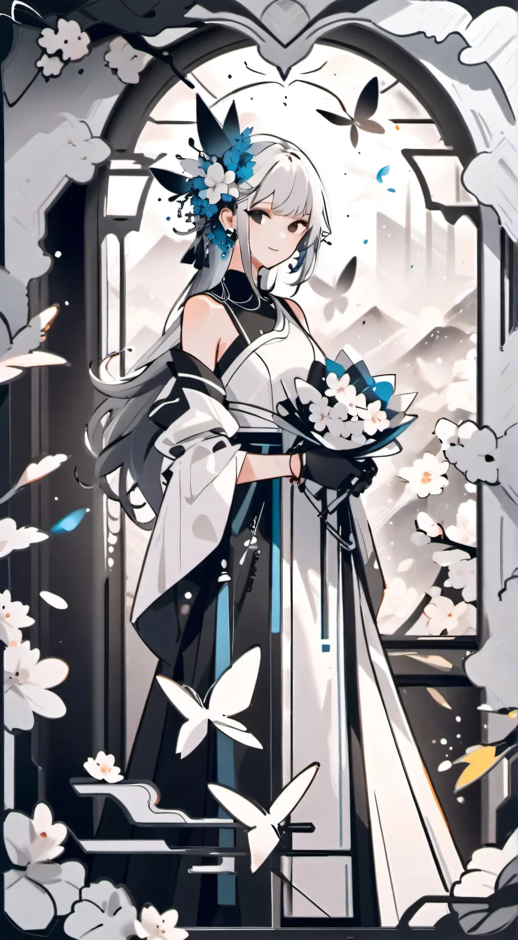 ai character: DEMON SLAYER background