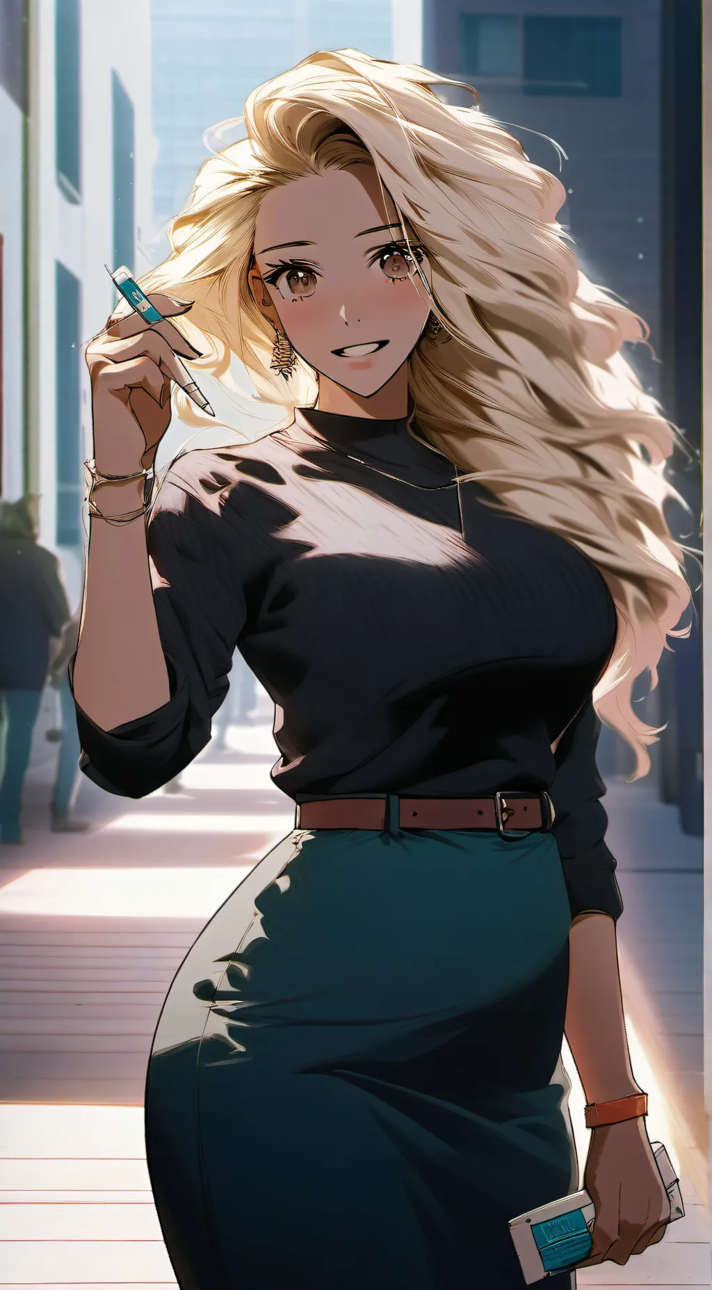 ai character: Gracey background