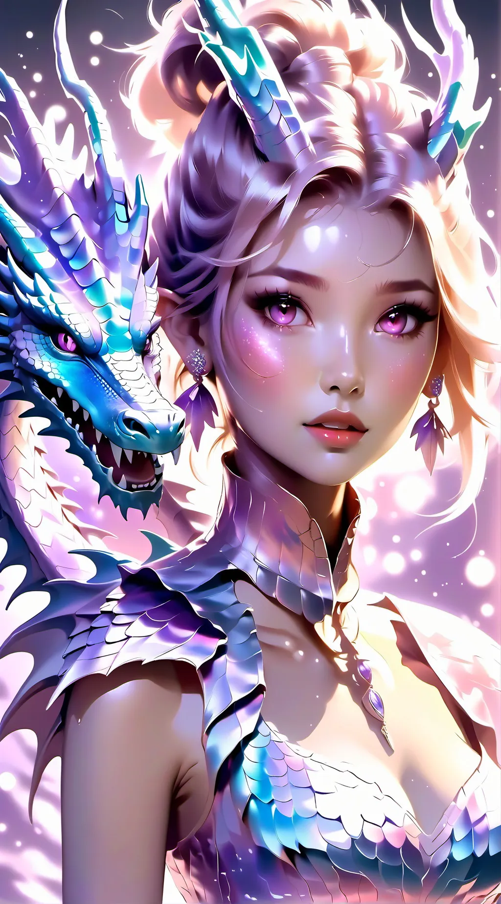 ai character: mhs dragon background