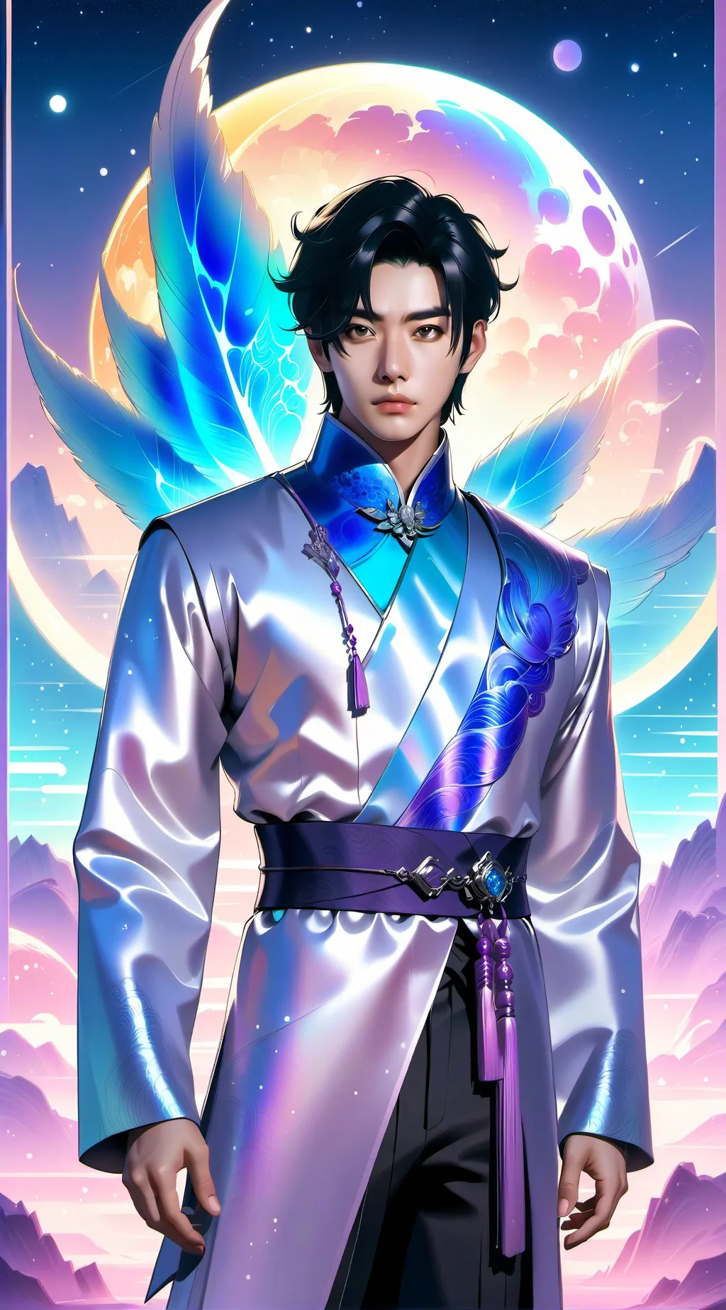 ai character: sunghoon  background