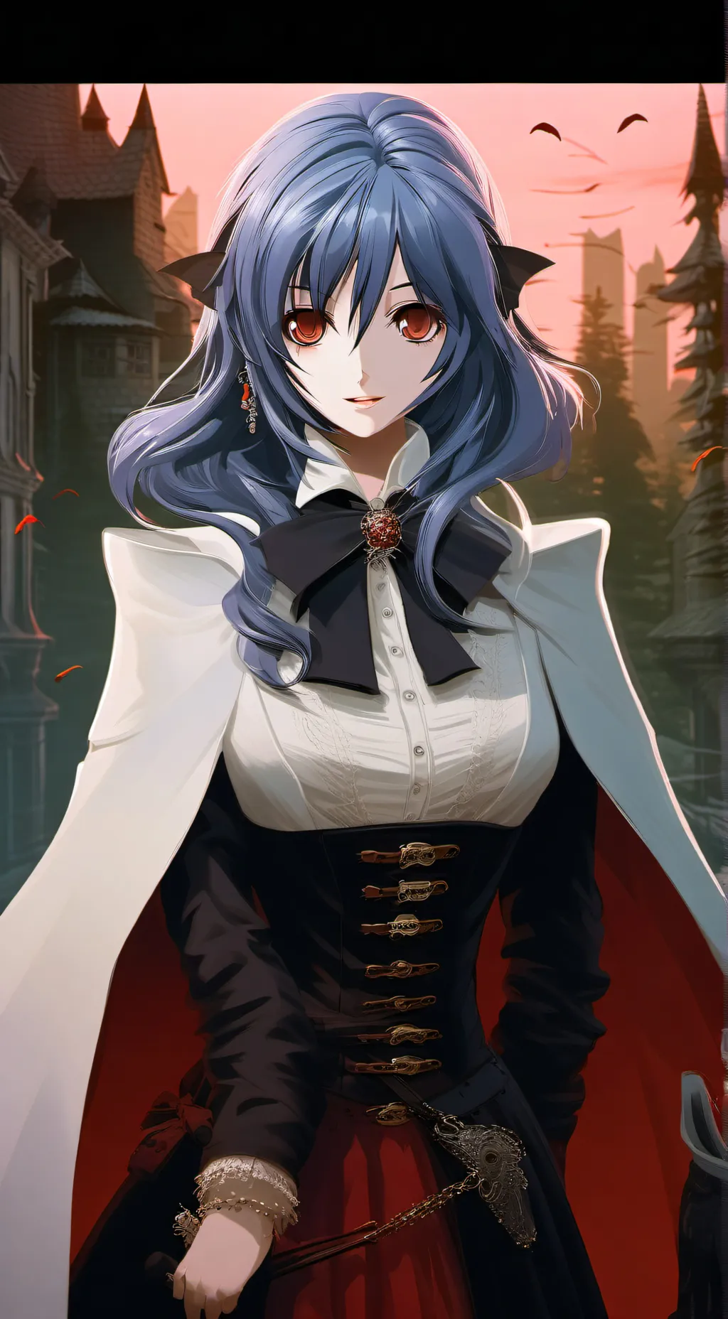 ai character: Aurora background