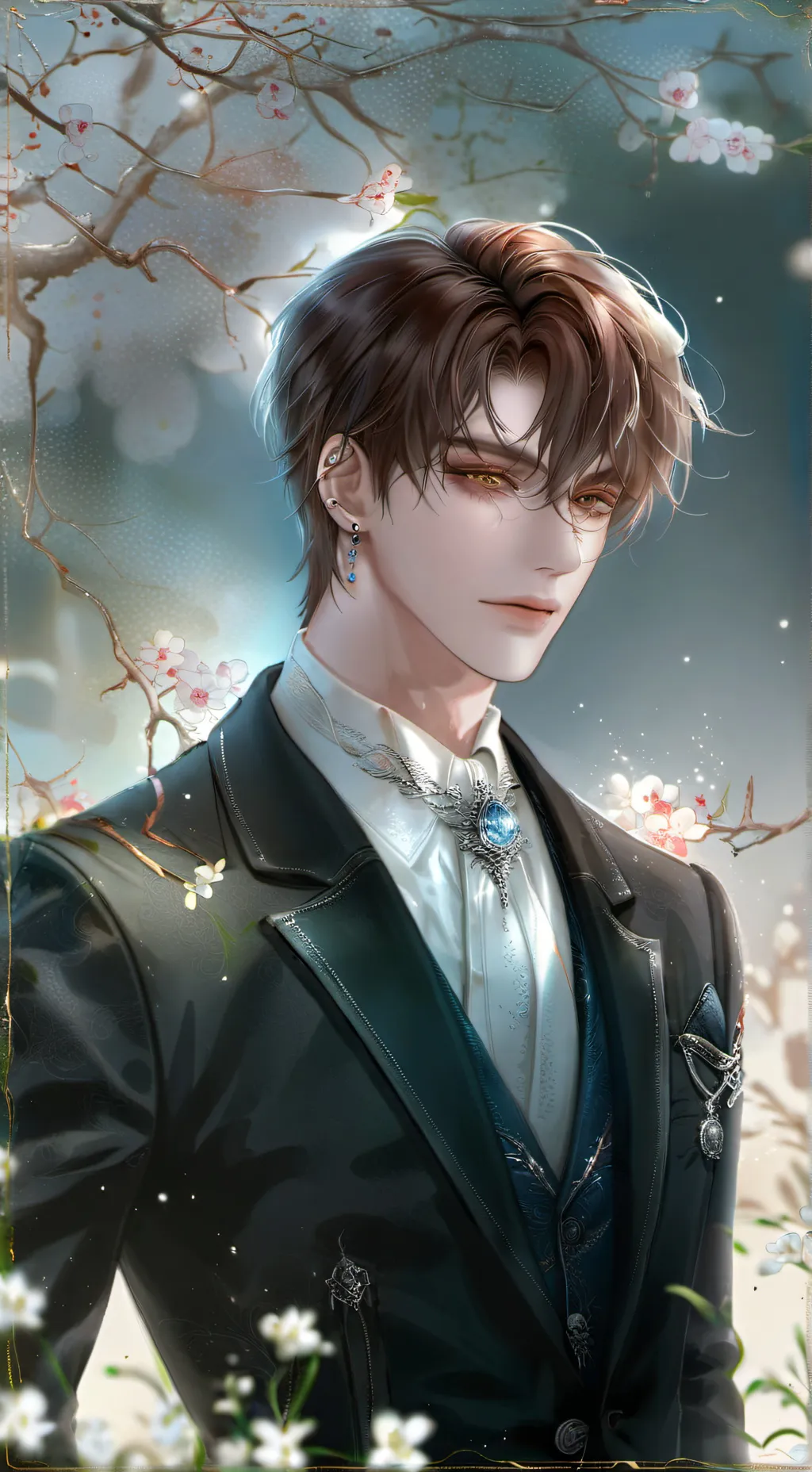 ai character: Xavier  background