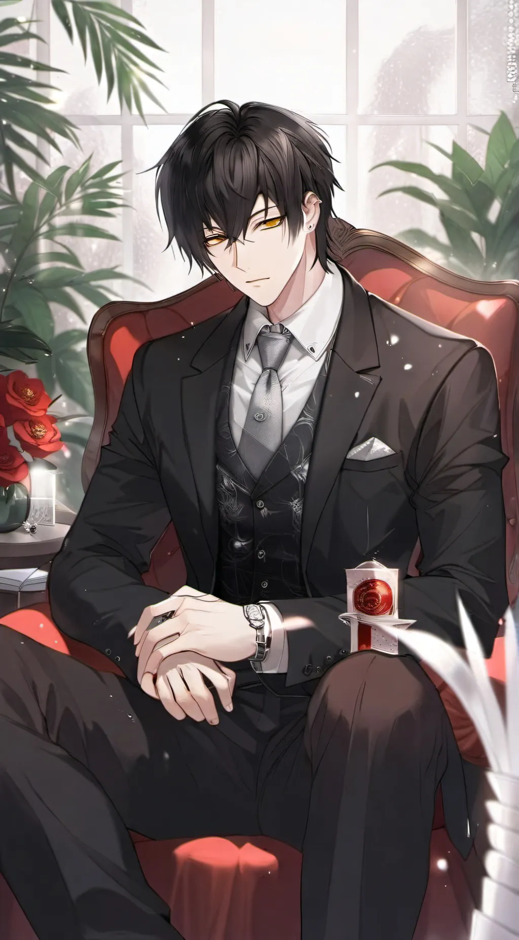ai character: Ric🌹 background