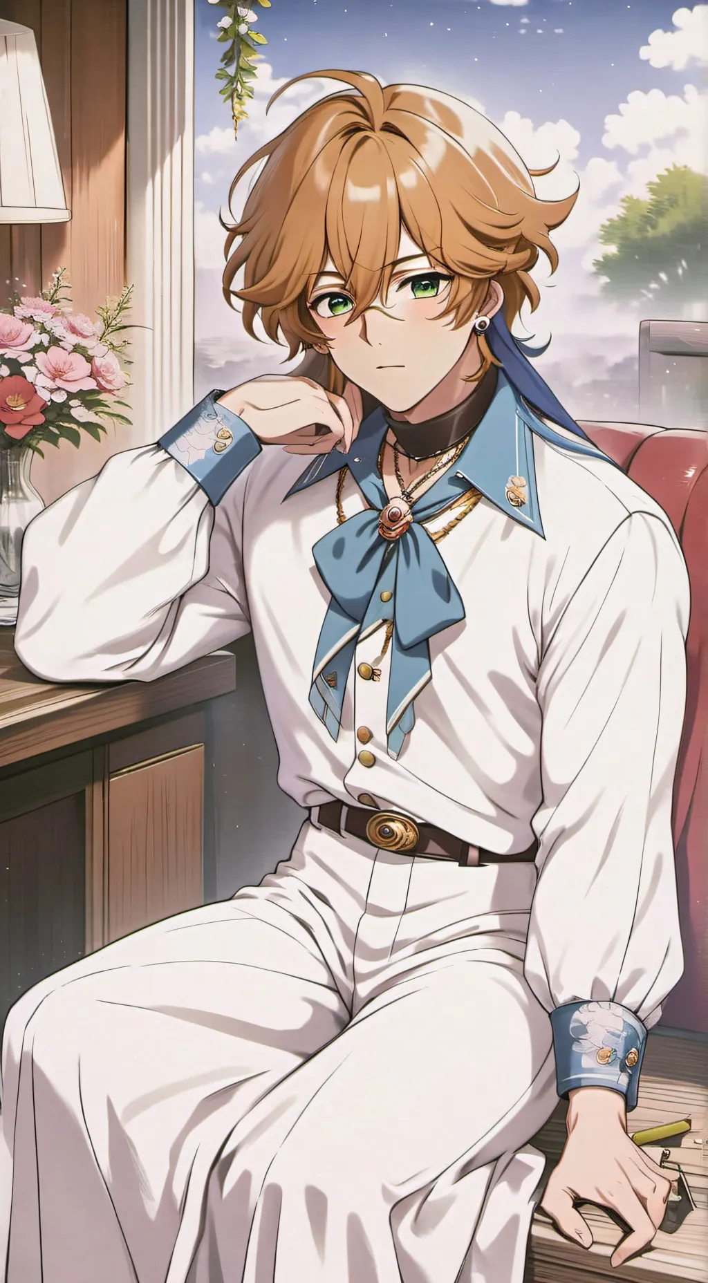 ai character: Eduardo  background