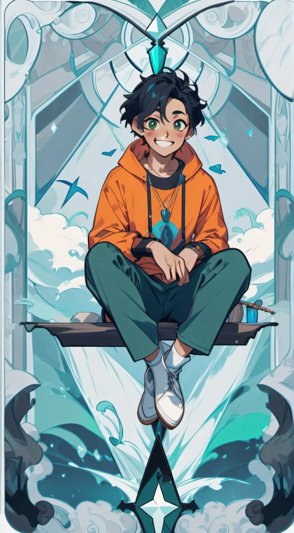 ai character: Percy Jackson background