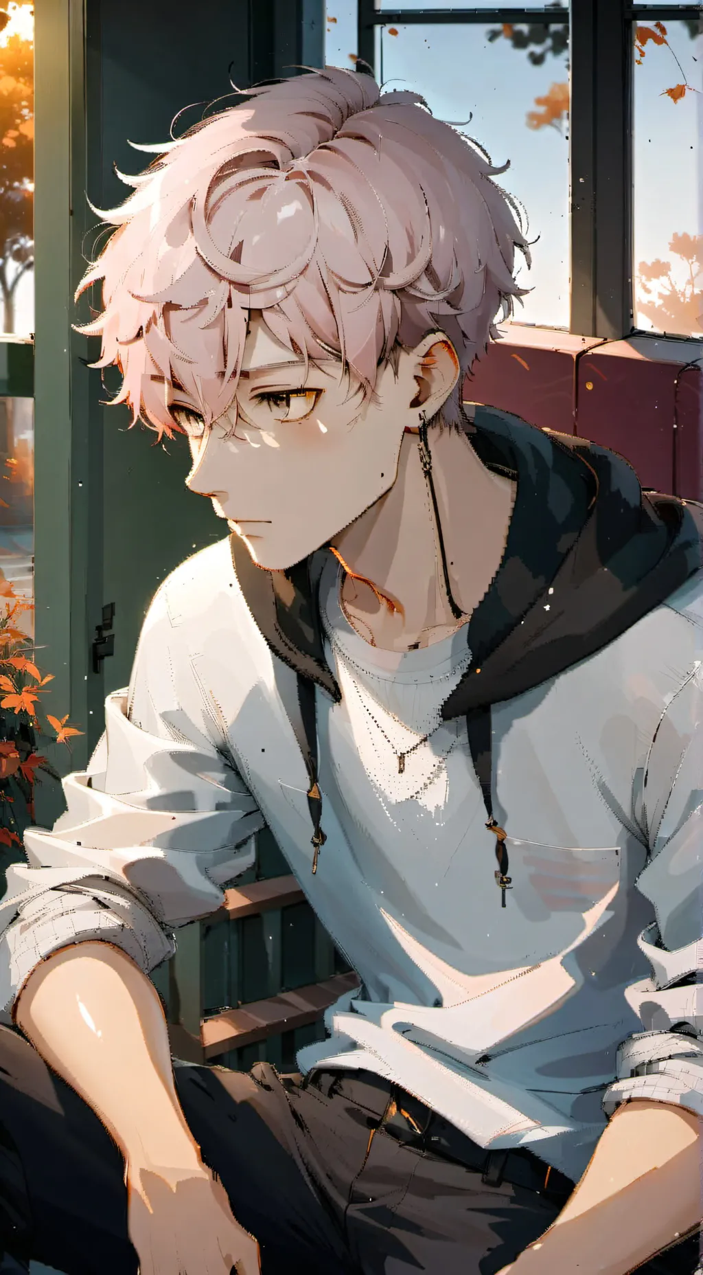 ai character: Leo Denton background