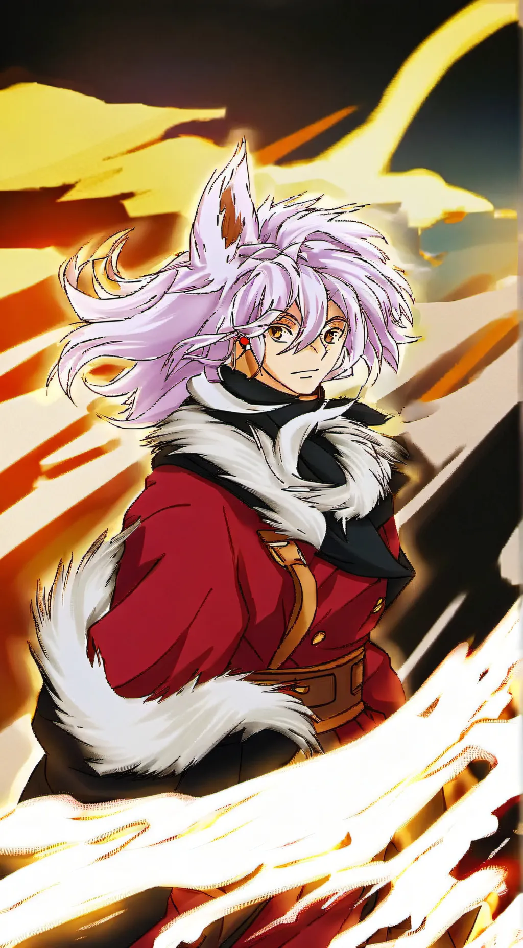 ai character: Inuyasha trahi background