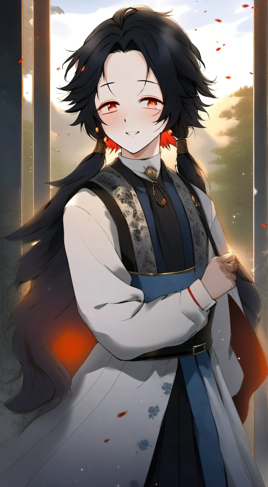 ai character: Shinobu sempai xd background