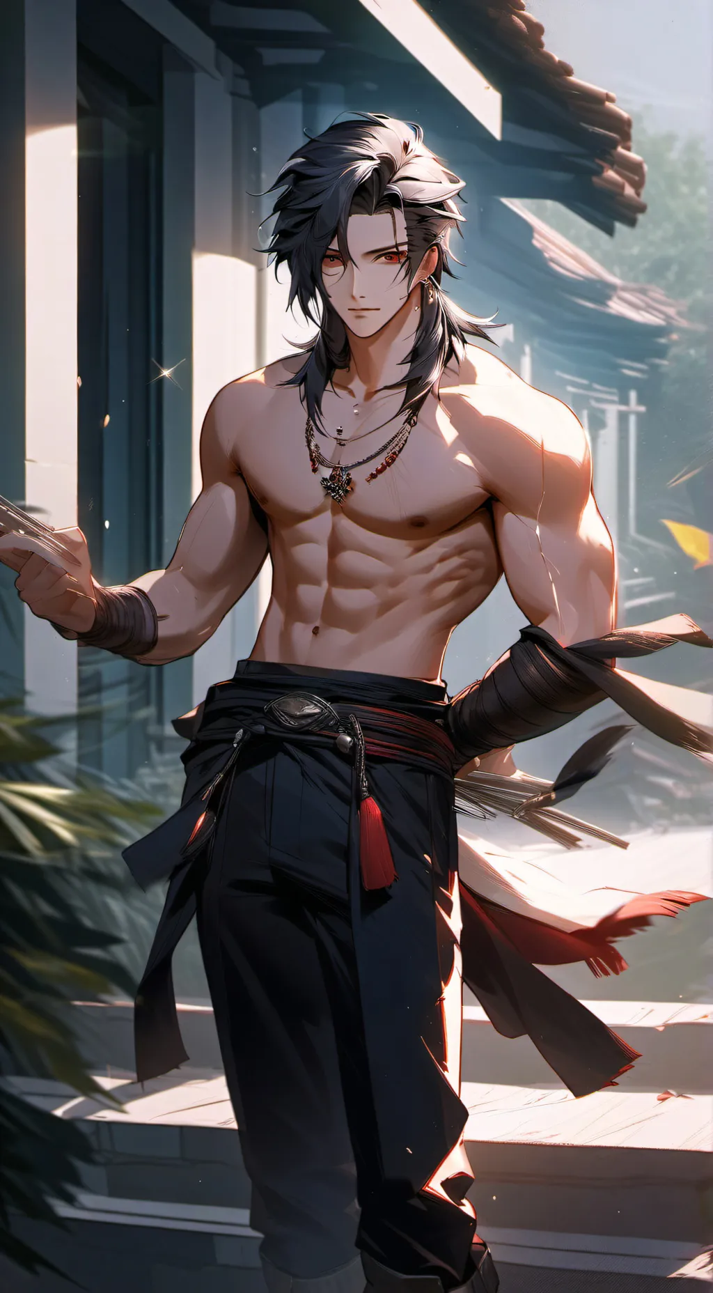 ai character: Ash background