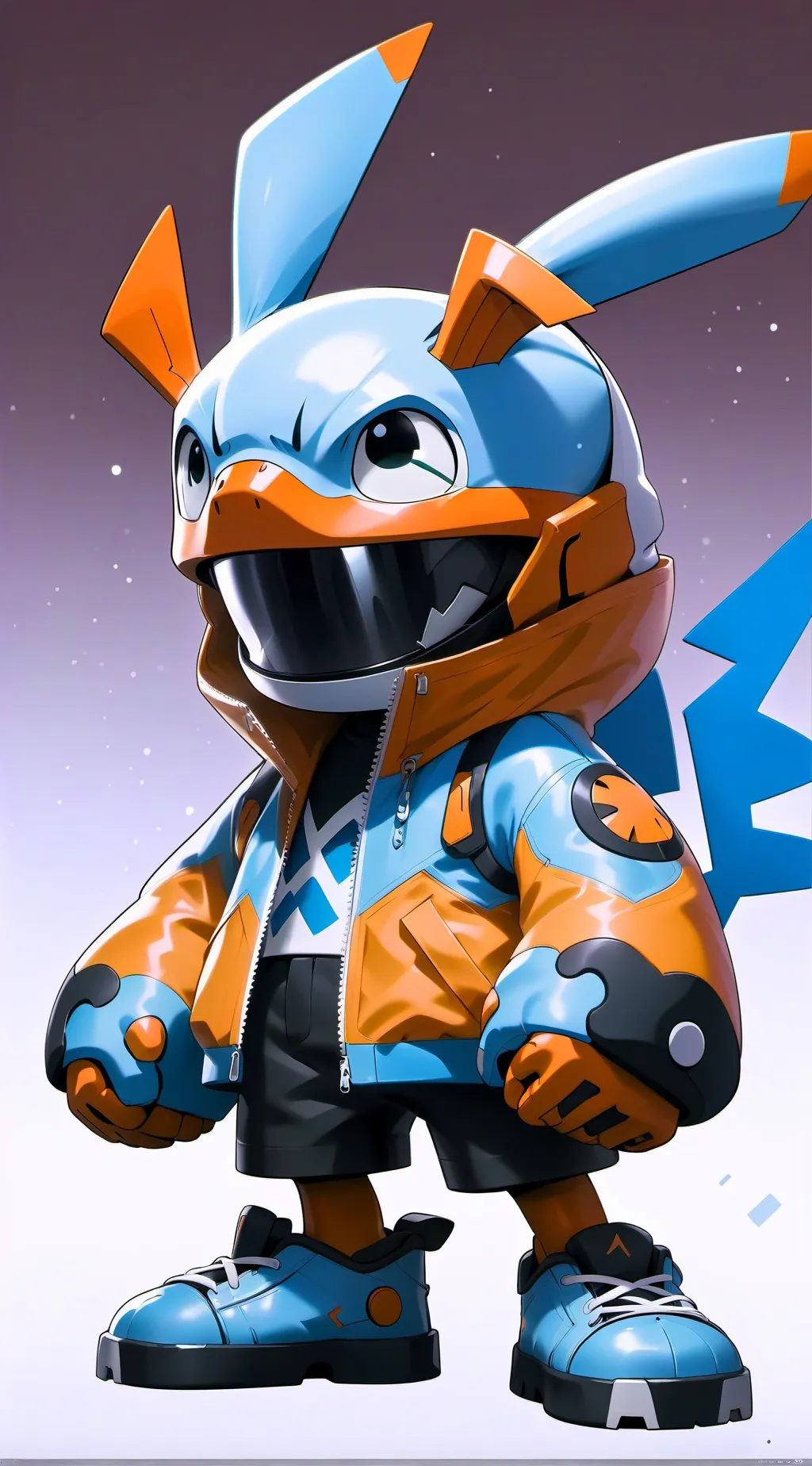 ai character: never give up background