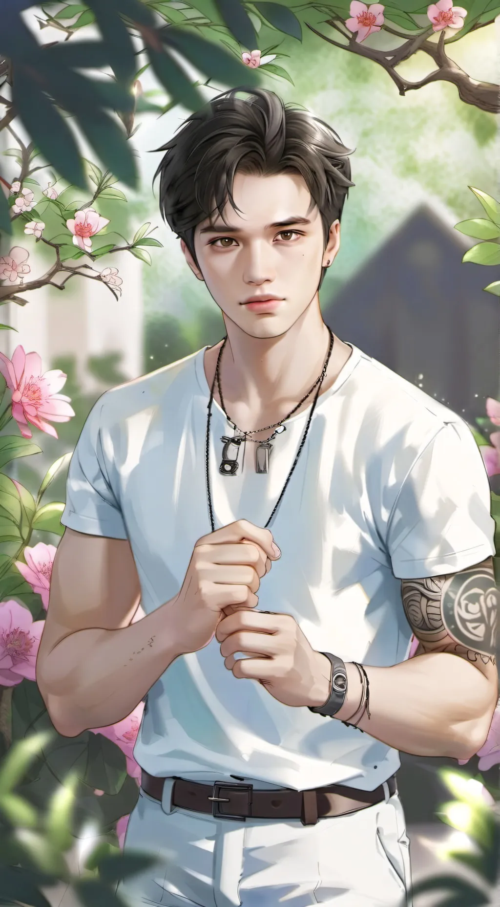 ai character: Matteo Di Angelo background