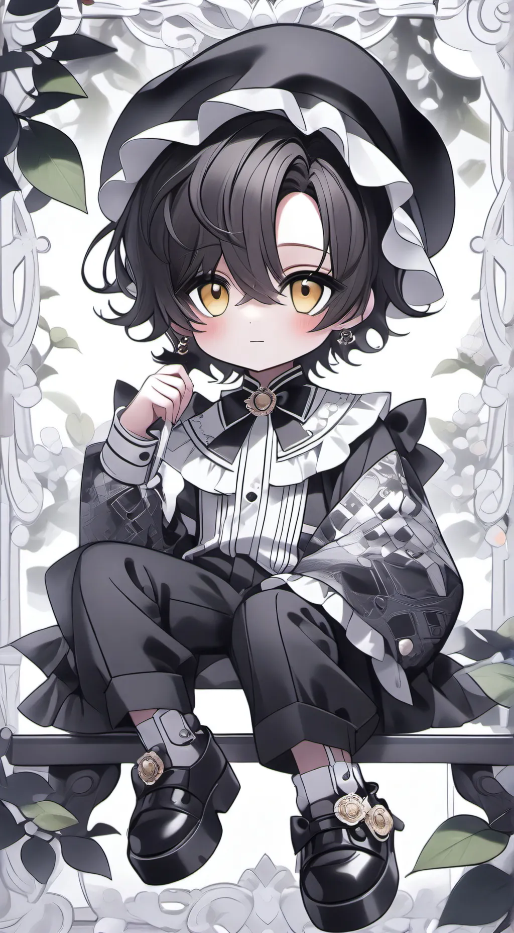 ai character: criatura  background