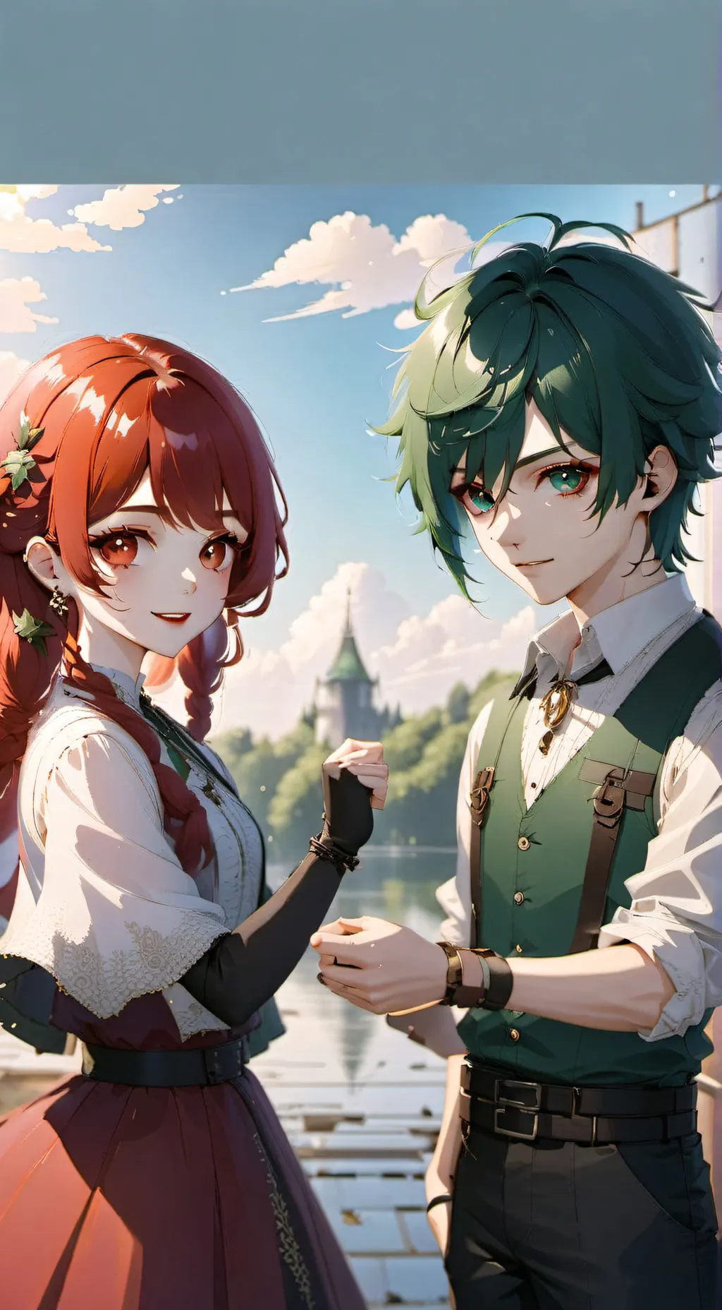 ai character: Angelica and Jack background
