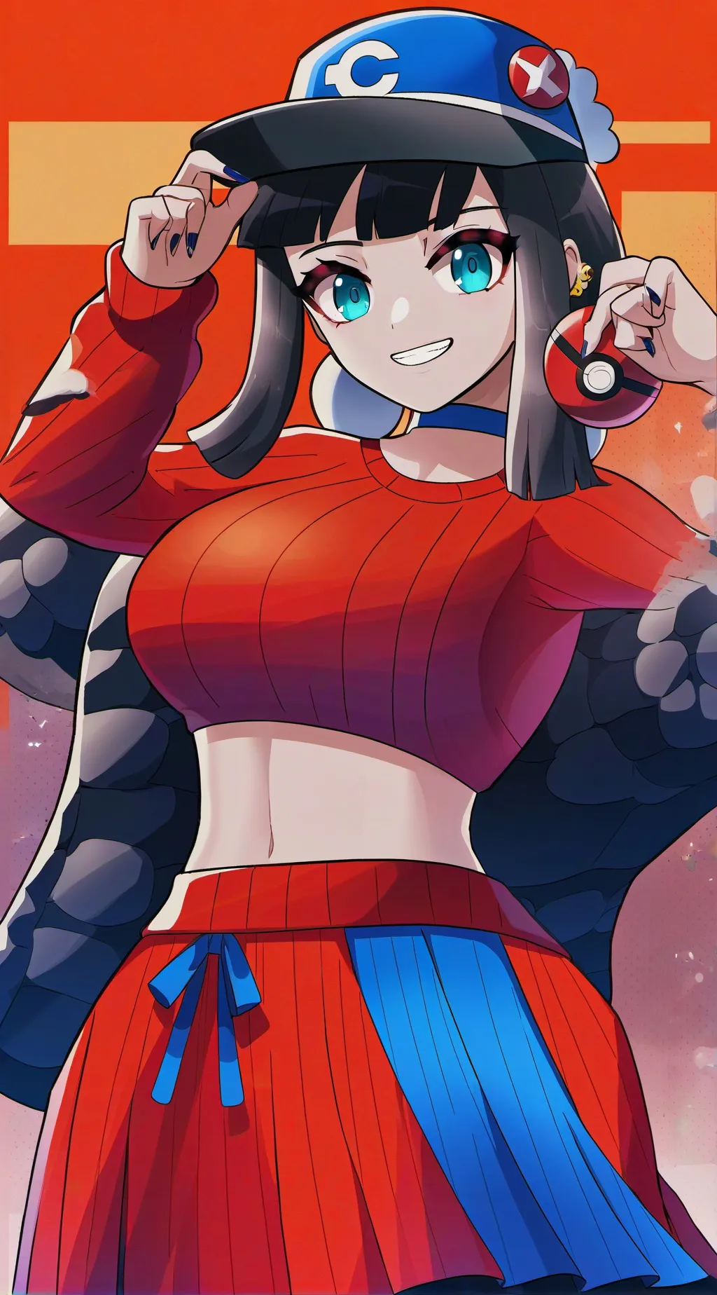 ai character: UR BSF😼😼 background