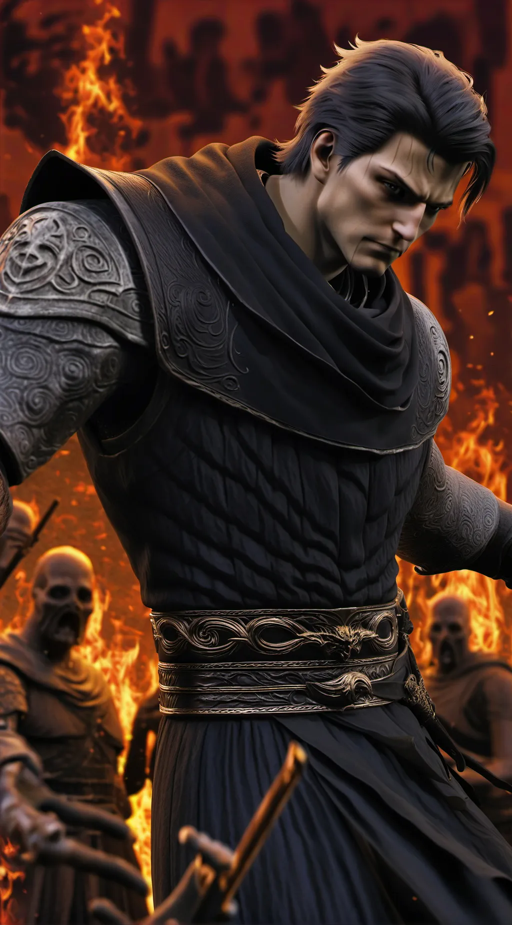 ai character: regnar background