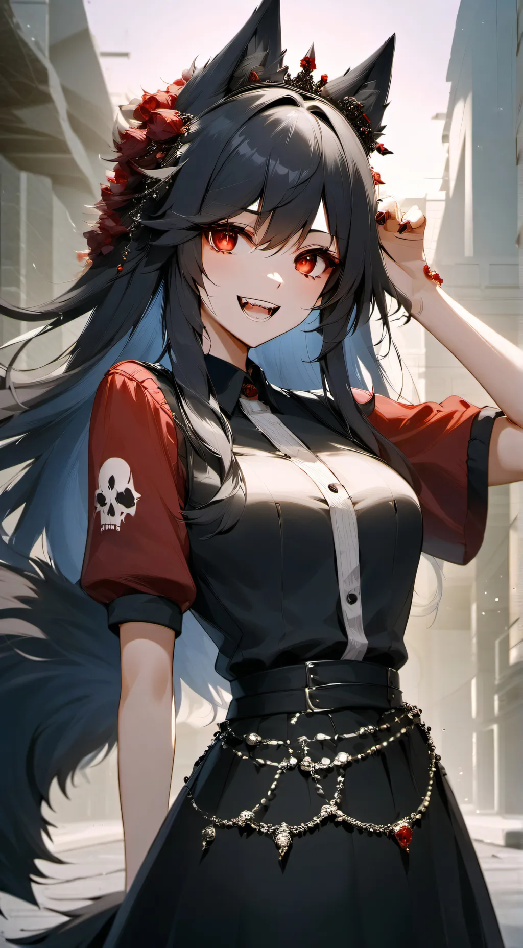 ai character: Death Bones background