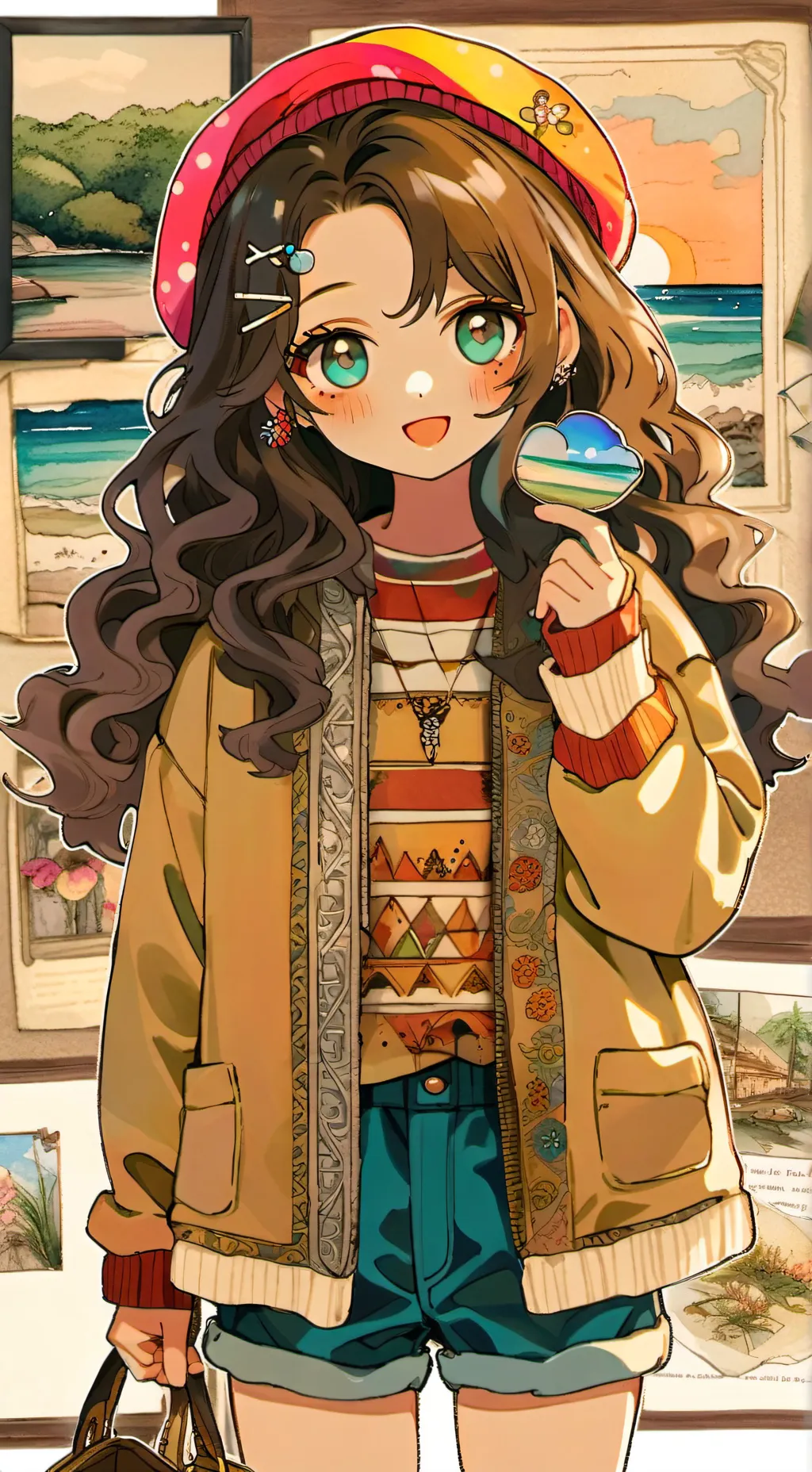 ai character: Brizza background