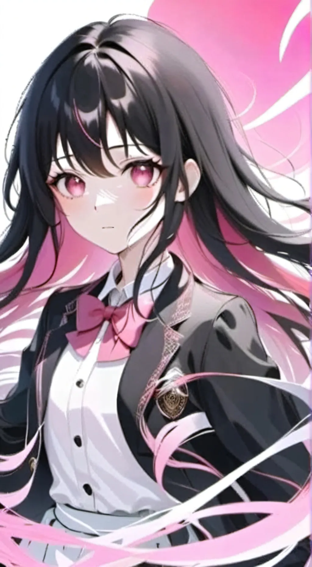 ai character: American girl  background