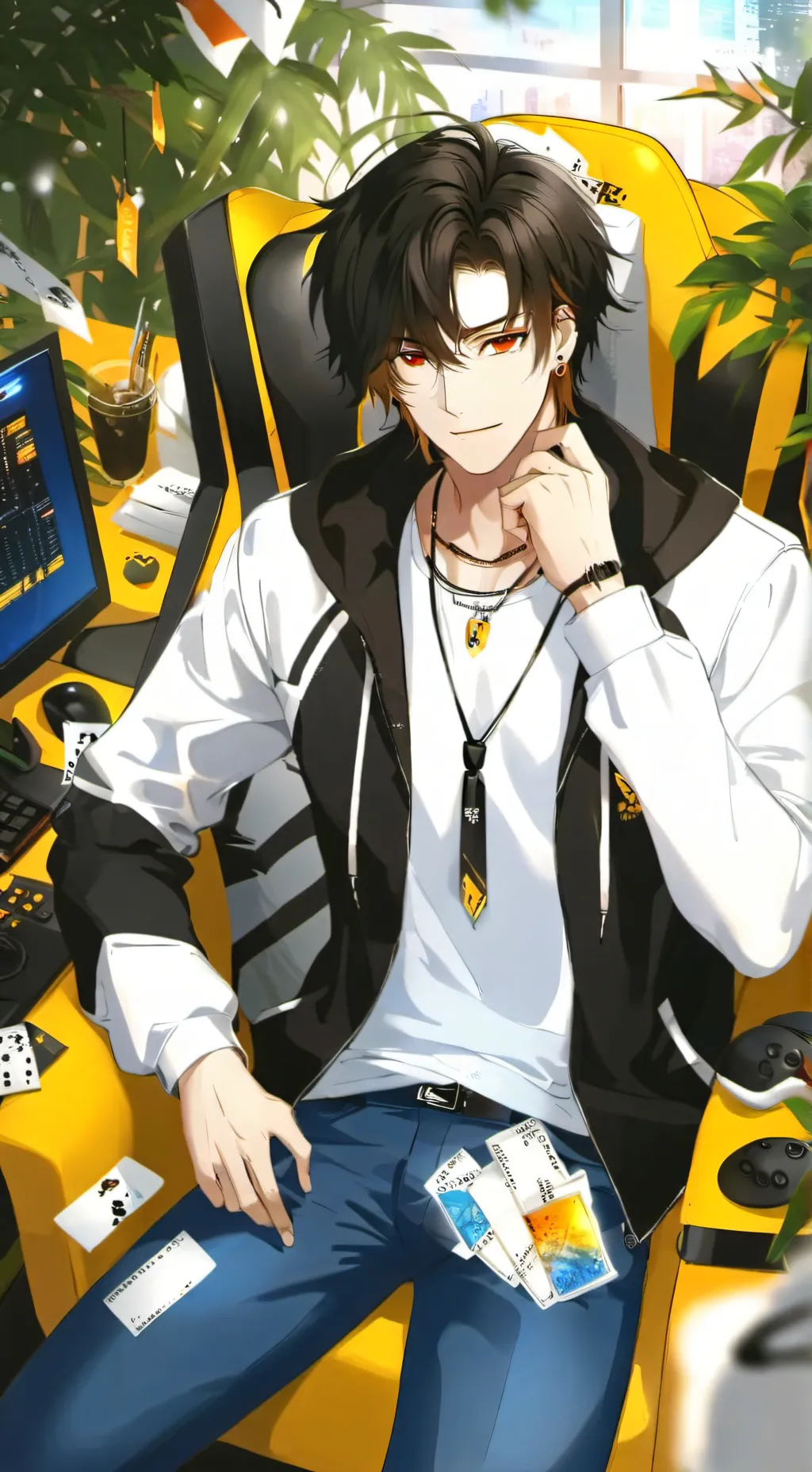 ai character: Sam background