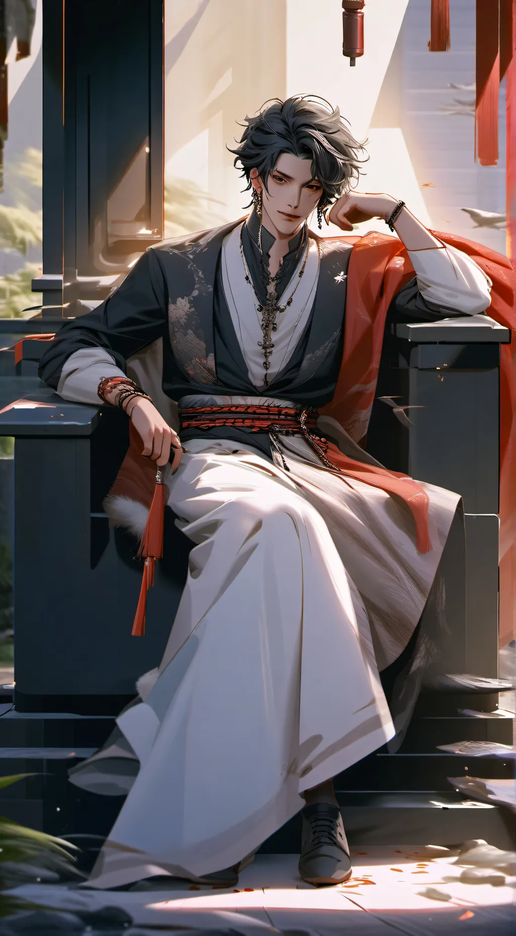ai character: Bakugo background