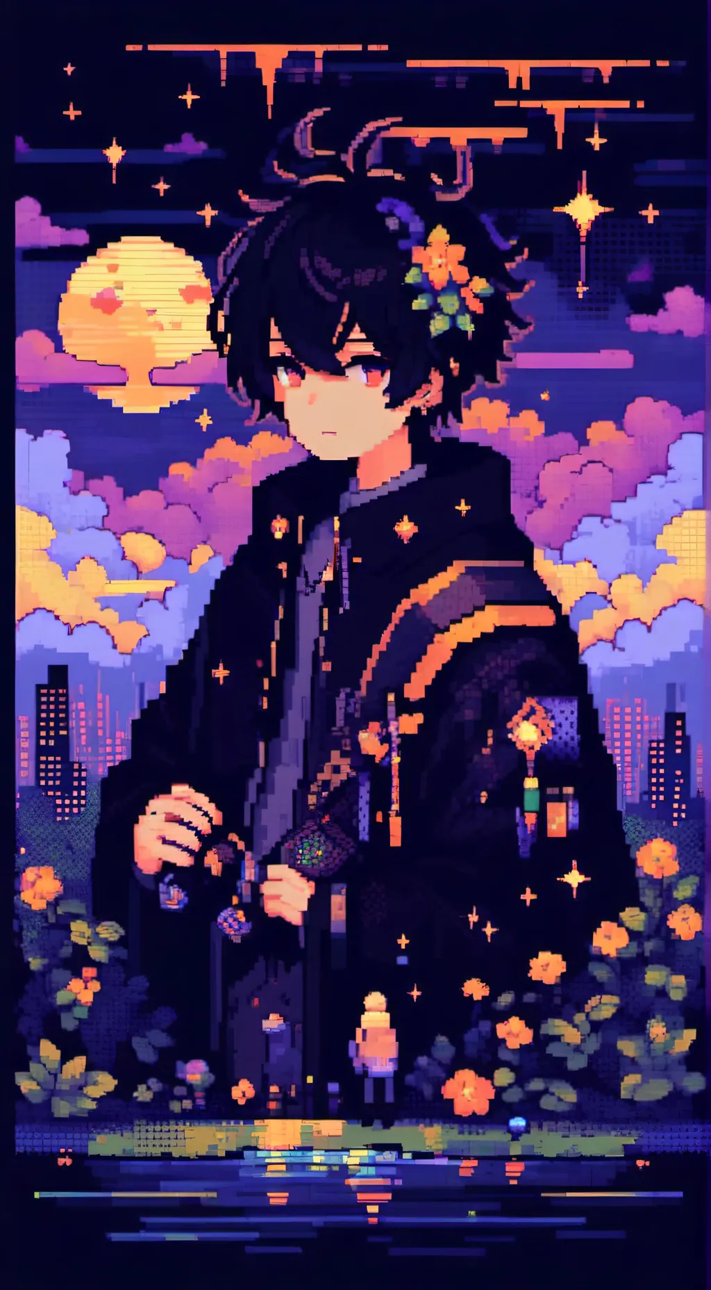 ai character: Alex   background