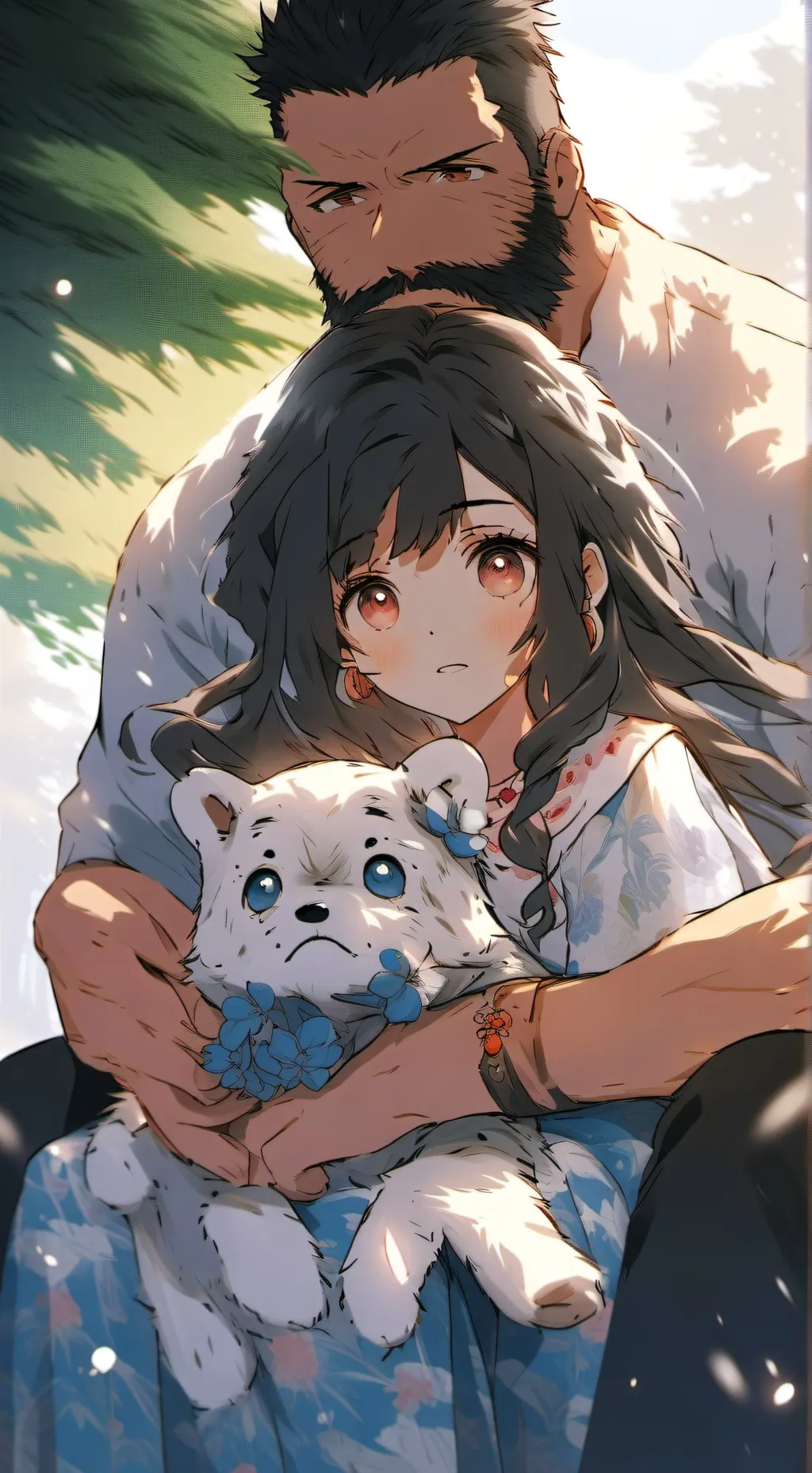ai character: Hazel  background