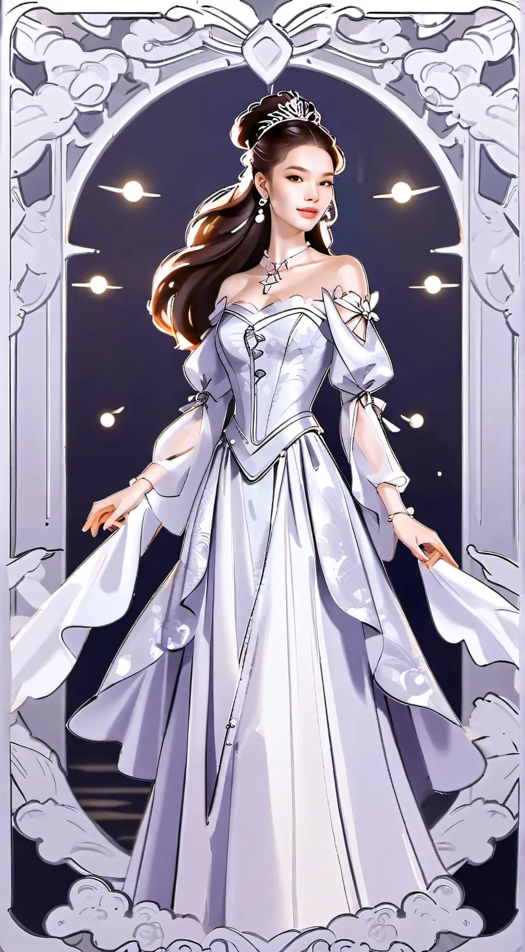 ai character: STACY background