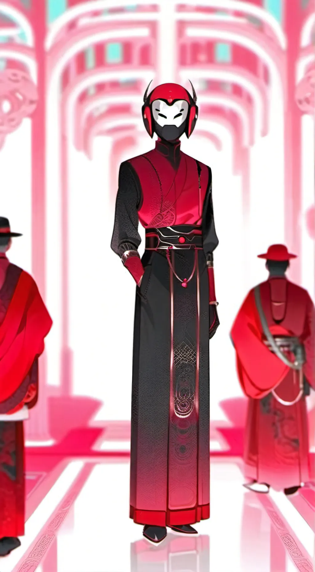 ai character: kny x calamar 2  background