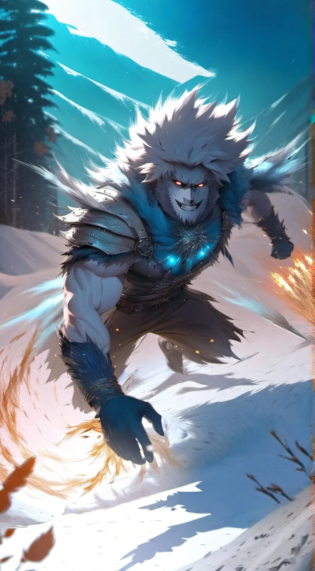 ai character: Frostfang background