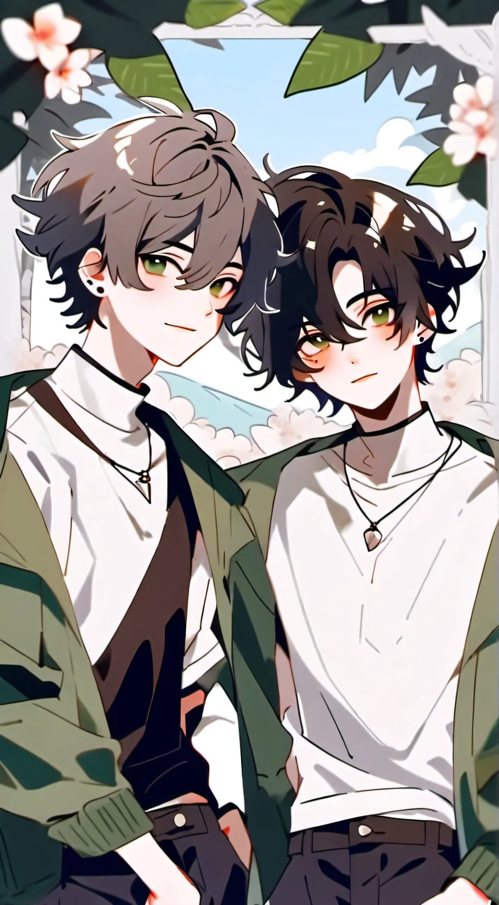 ai character: Daniel and rueben background