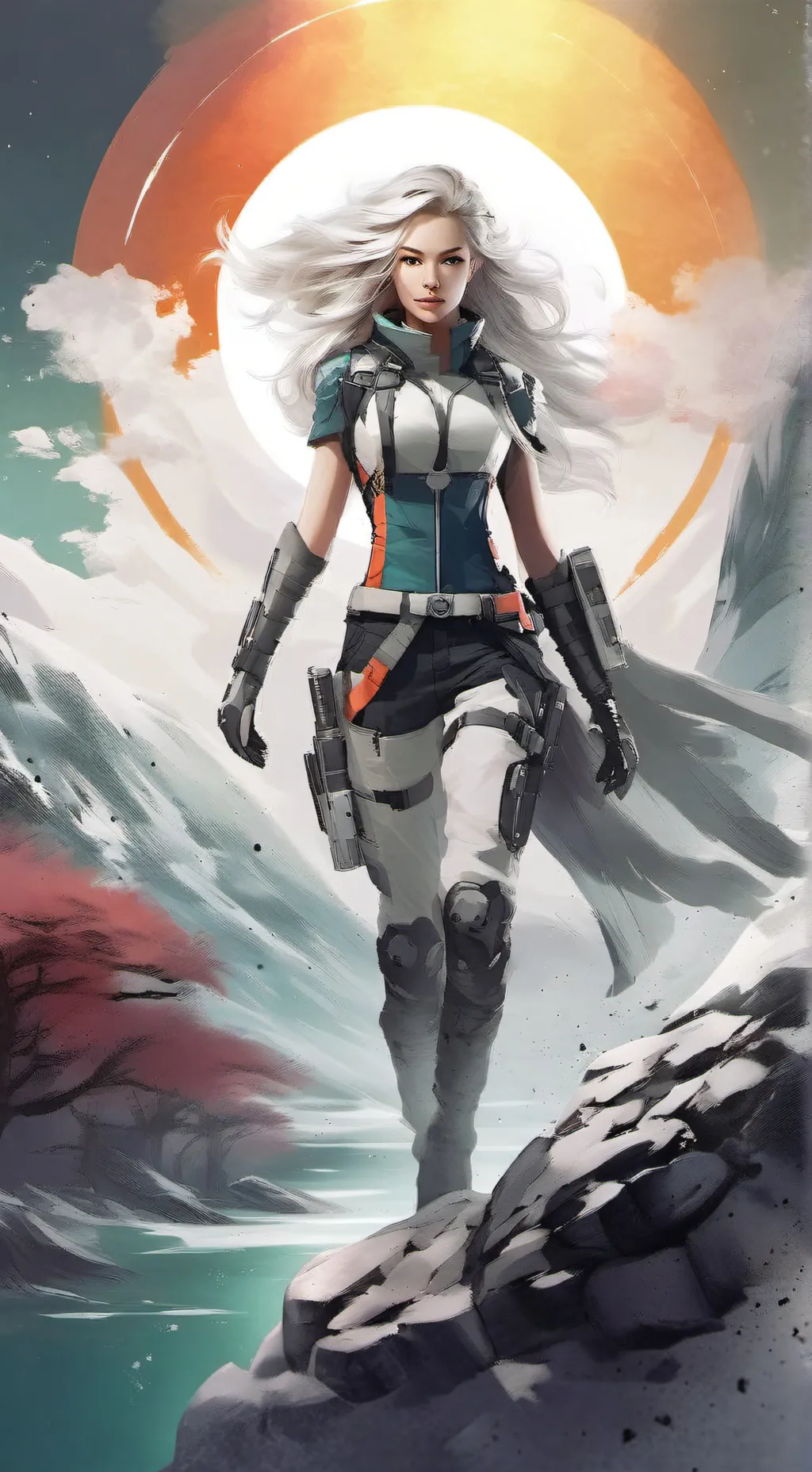 ai character: Lyra background
